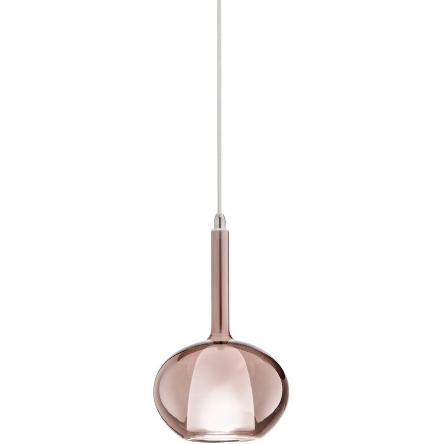 Giberti Luce Pendellampe Carina Lila Glas 16 cm 26.5 cm - Farbe: amethyst - Pendellampe