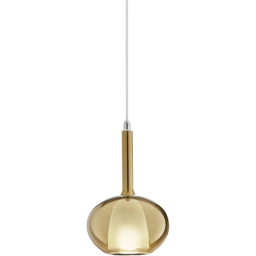 Giberti Luce Pendellampe Carina Gold Glas 16 cm 26.5 cm - Pendellampe