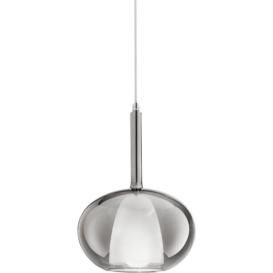 Giberti Luce Pendellampe Carina Grau Glas 22 cm 33.5 cm - Pendellampe