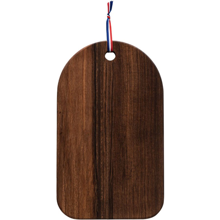 DEGRENNE Servierbrett Les Essences Braun Holz 21 cm 35 cm - Material: Nussbaumholz - Servierbrett