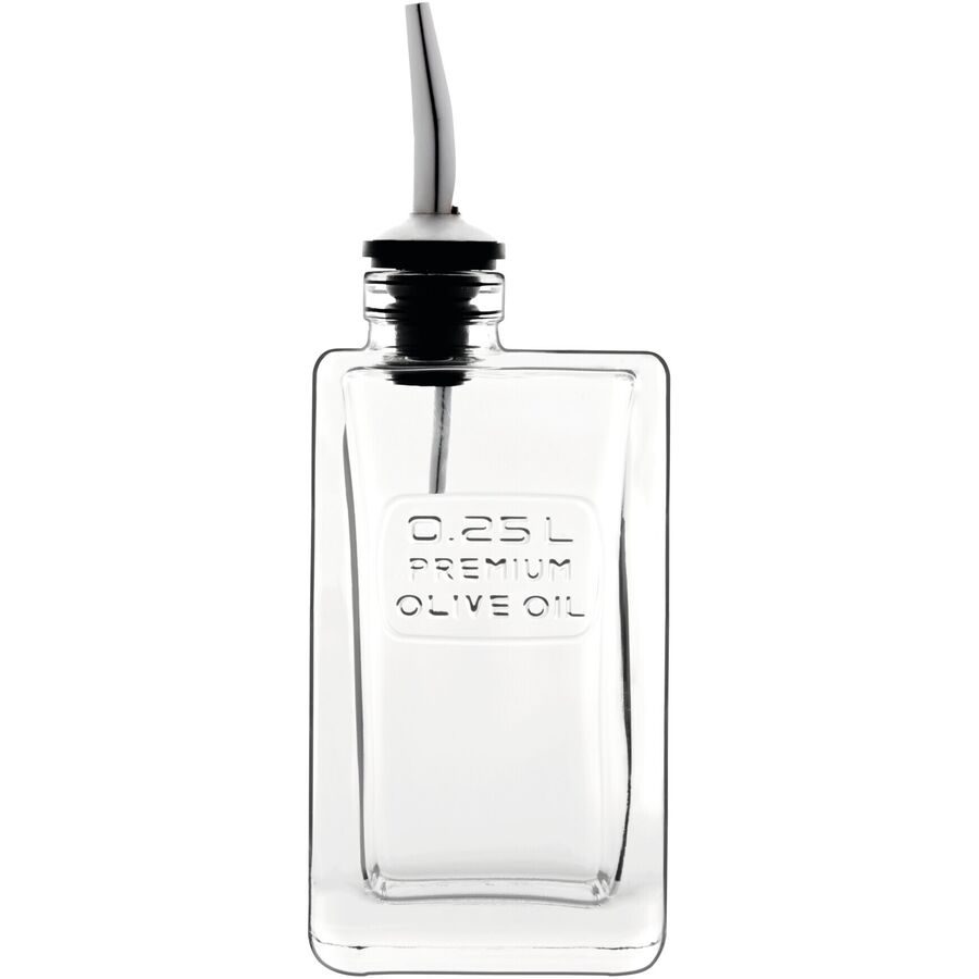 BORMIOLI LUIGI Öl- und Essigspender Optima Transparent Glas 7.4 cm 14.3 cm - Öl- und Essigspender