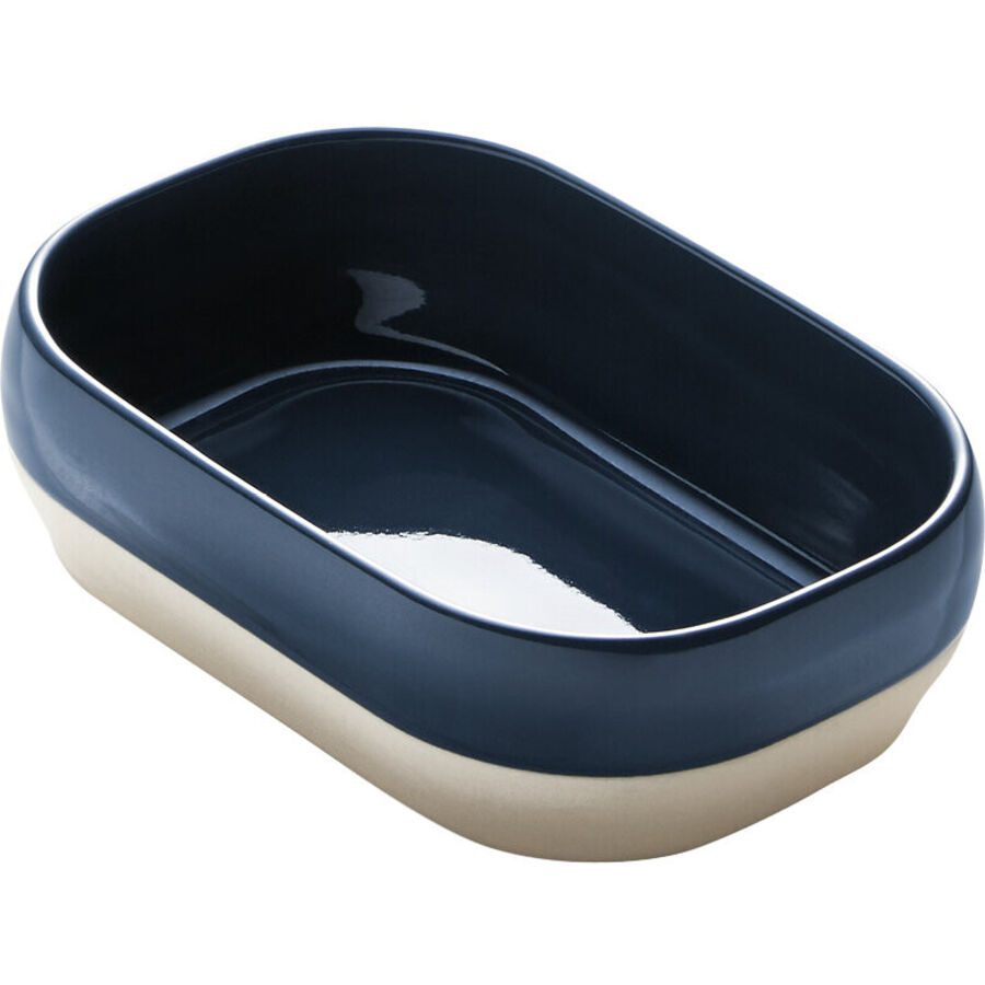DEGRENNE Auflaufform Bahia Blau/Braun Keramik 10.7 cm 4.4 cm - Farbe: braun/blau - Material: Stoneware - Auflaufform
