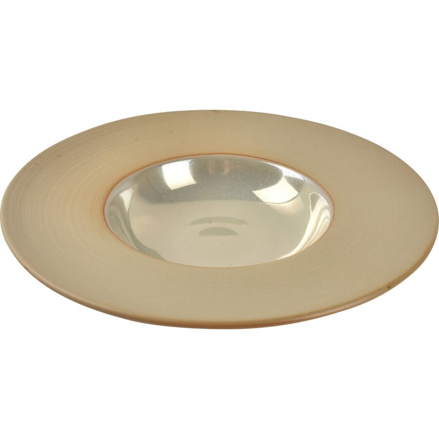Chic Teller tief Ostra Gold Porzellan 28 cm - Farbe: goldfarben - Teller tief