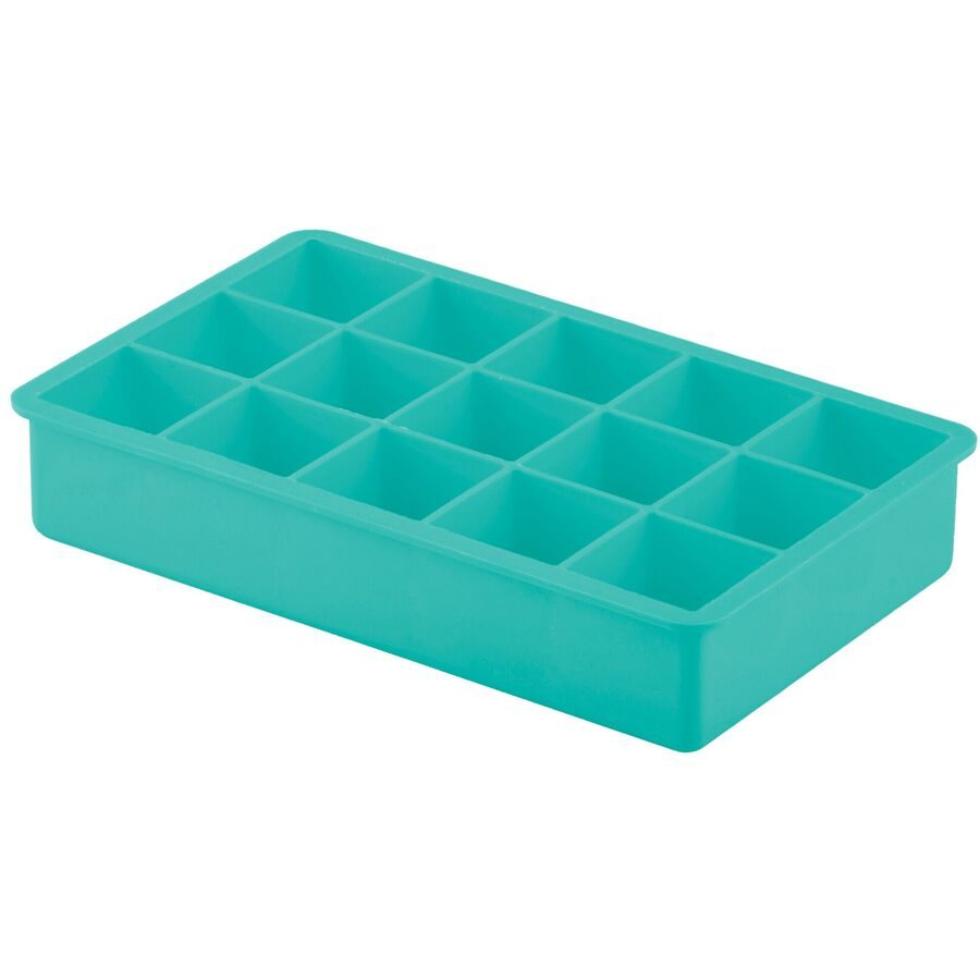 POINT-VIRGULE Eiswürfelform Cocktail Blau Kunststoff 11.5 cm 18.5 cm - Material: Silikon - Eiswürfelform