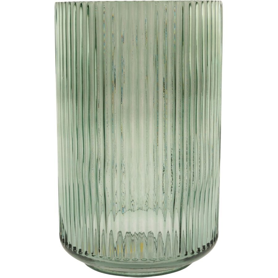 POINT-VIRGULE Windlicht Lamazère Grün Glas 12 cm 19.3 cm - Windlicht