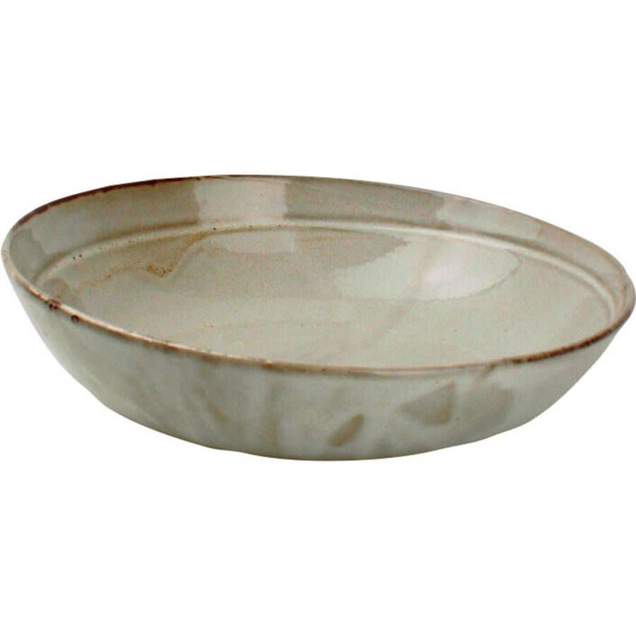 Fine2Dine Teller tief Ceres Grey Grau Porzellan 22 cm - Teller tief