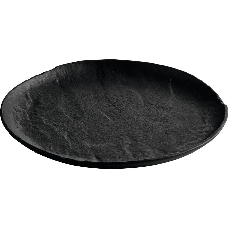 Chic Teller flach Livelli Black Schwarz Porzellan 21 cm - Teller flach