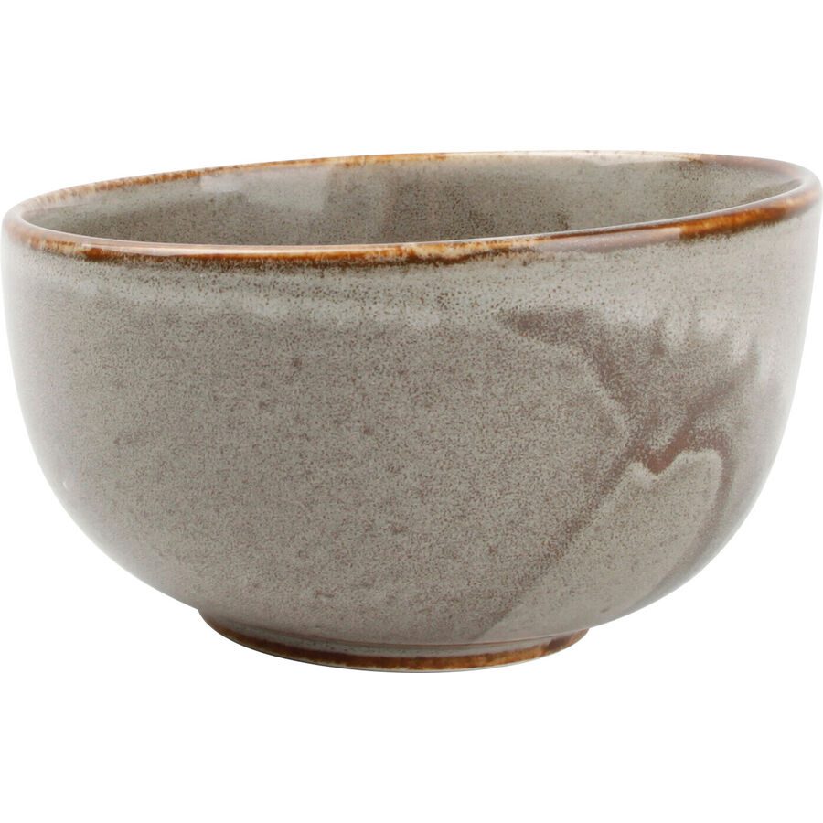Fine2Dine Schale Ceres Grey Grau Porzellan 12 cm 6.5 cm - Schale