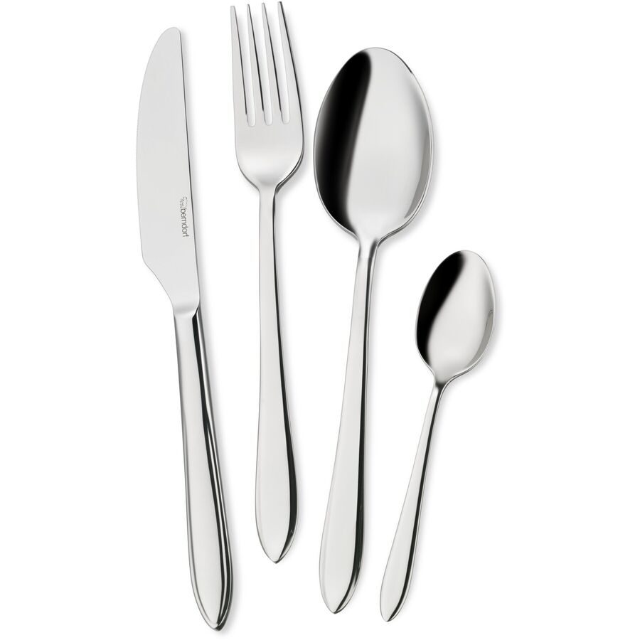 Berndorf Besteck-Set 24-tlg. Norway Silber Edelstahl Rostfrei 18/10 - Material: 18/10 Edelstahl - Besteck-Set 24-tlg.