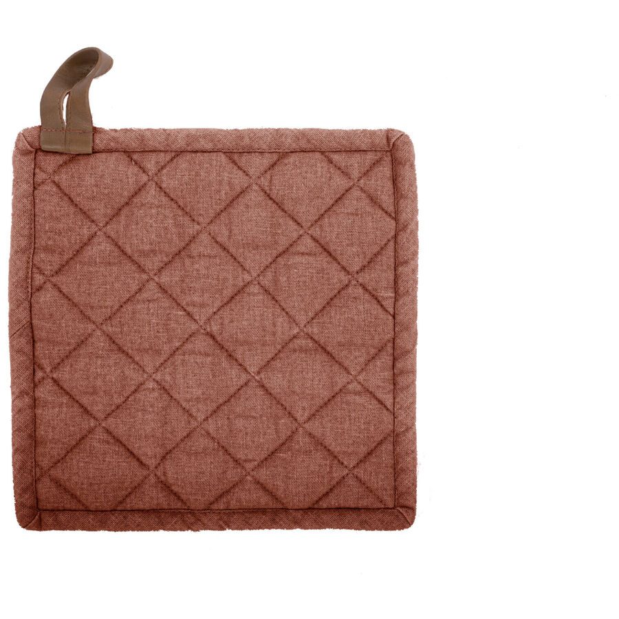 Topflappen Myrna Rot Baumwolle 20 cm - Topflappen