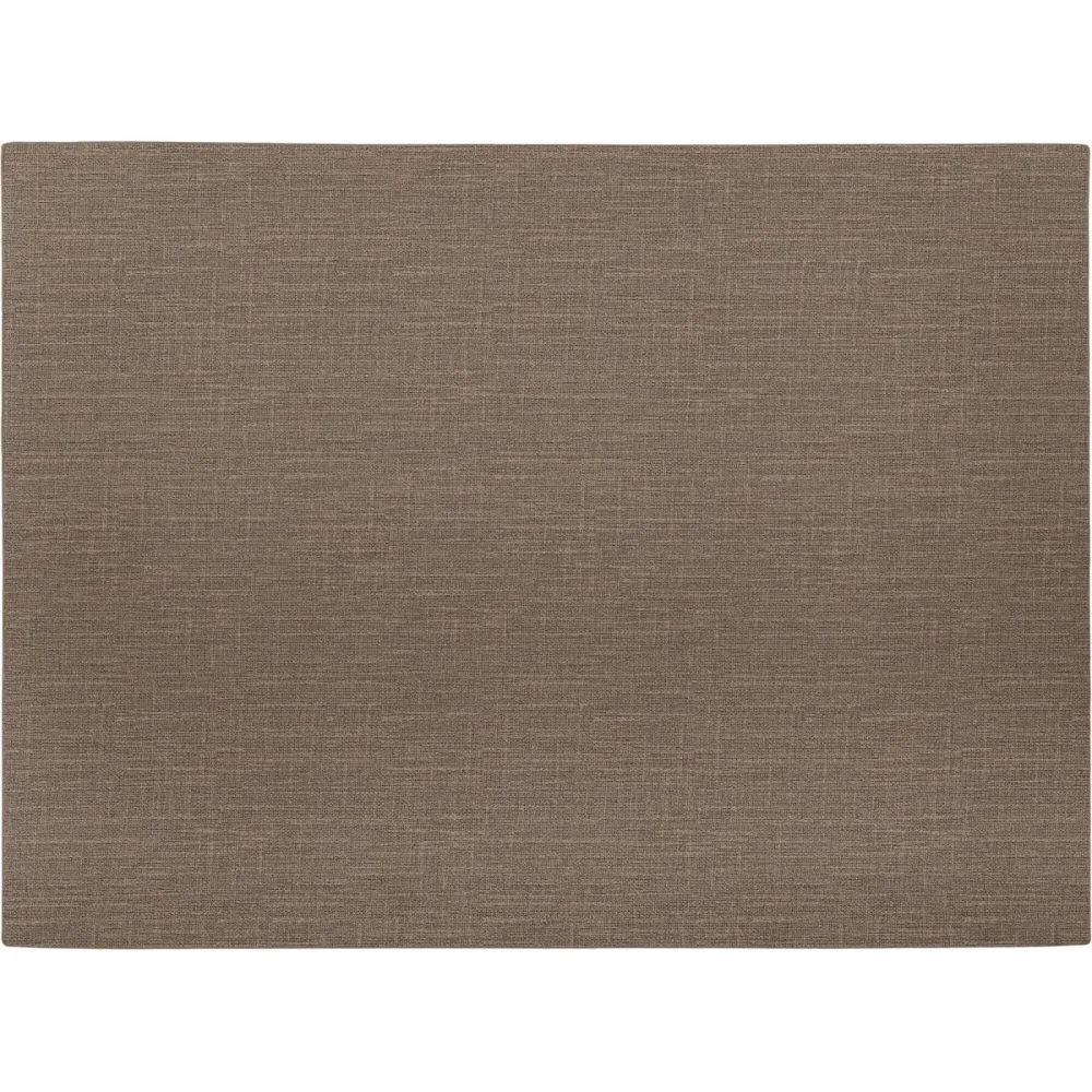 ZICZAC Tischset Triton Braun Kunstleder 33 x 45 cm - Tischset