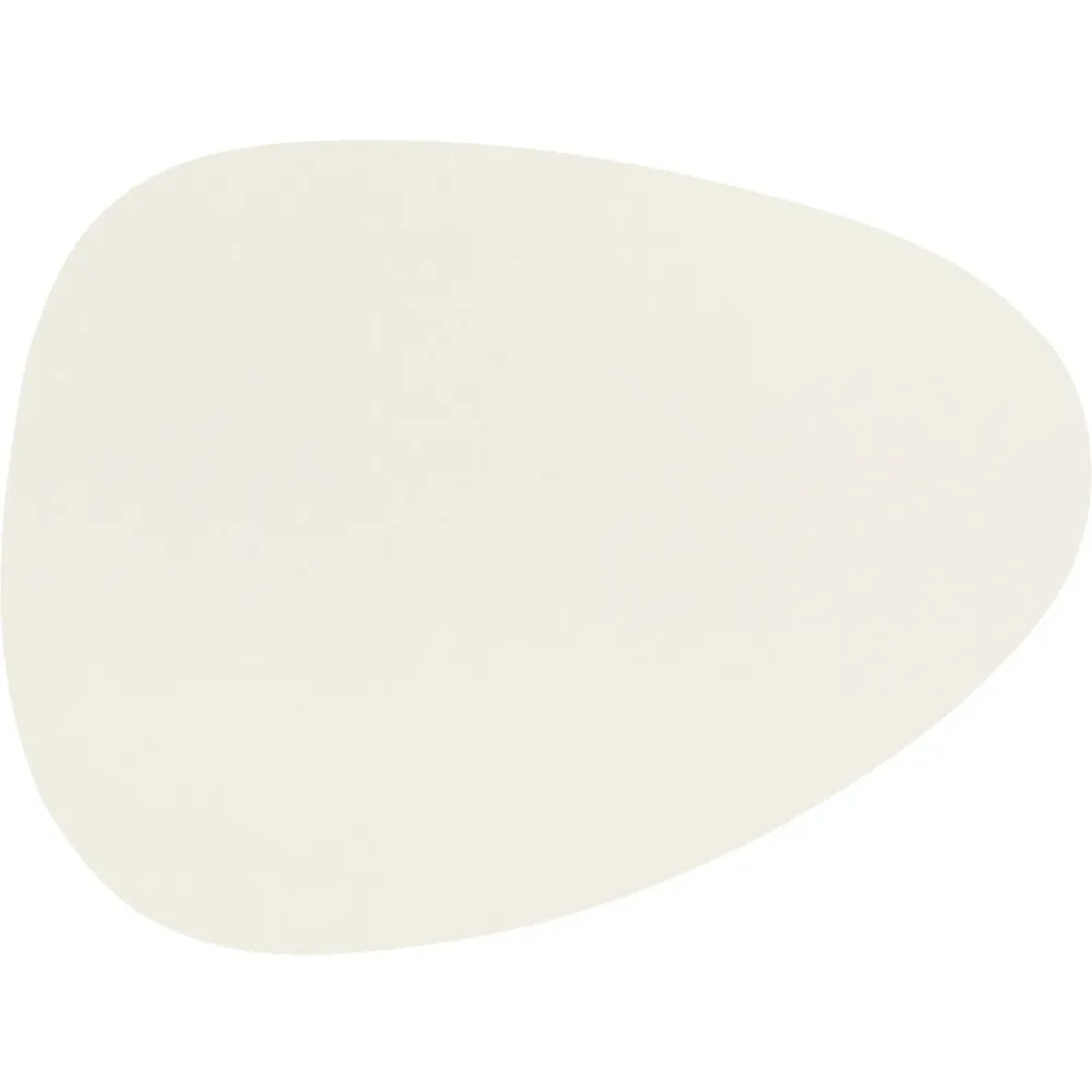 ZICZAC Tischset Togo Weiss Kunstleder 43 x 32 cm - Tischset