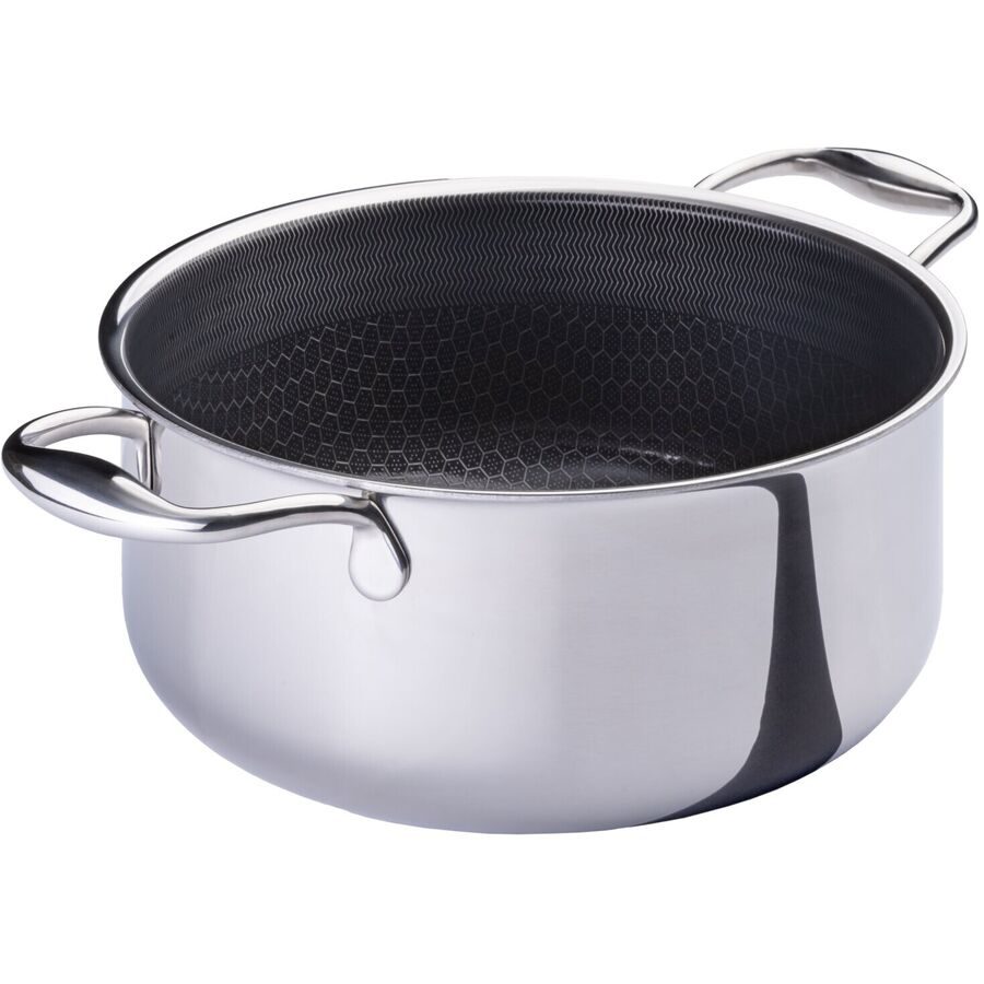 Berndorf Kochtopf Cellresist Ceramic Grau Edelstahl 22 cm 9.8 cm 22 cm - Material: 18/10 Edelstahl - Kochtopf