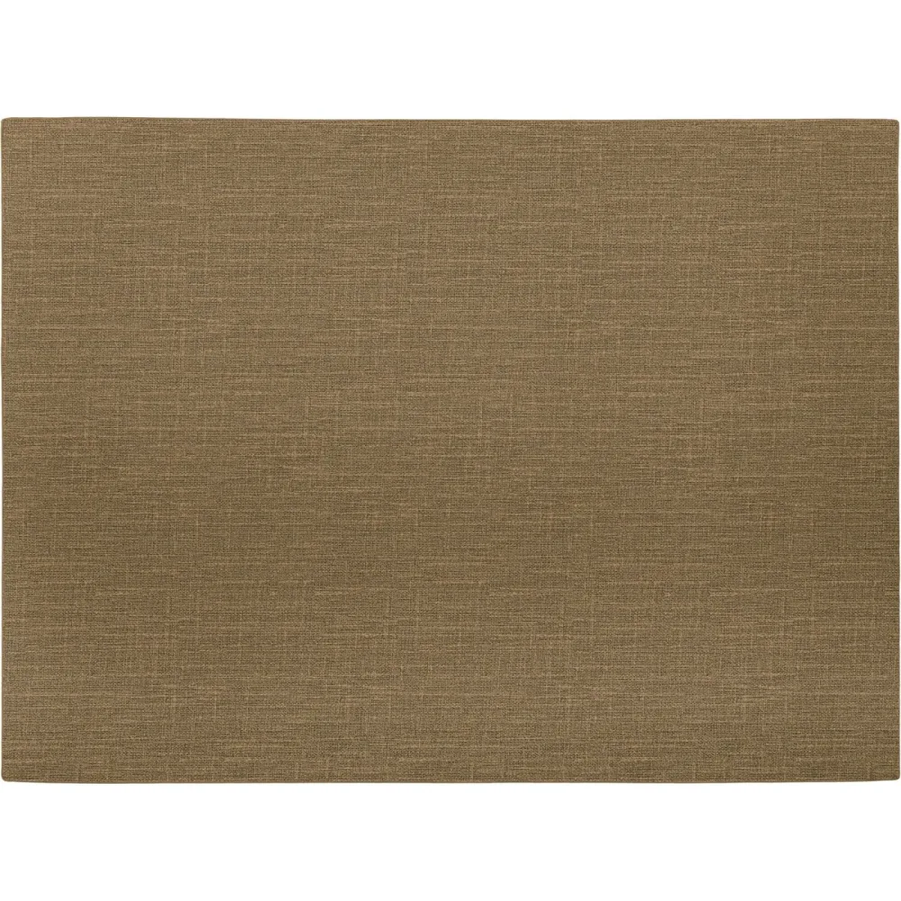 ZICZAC Tischset Triton Braun Kunstleder 33 x 45 cm - Tischset