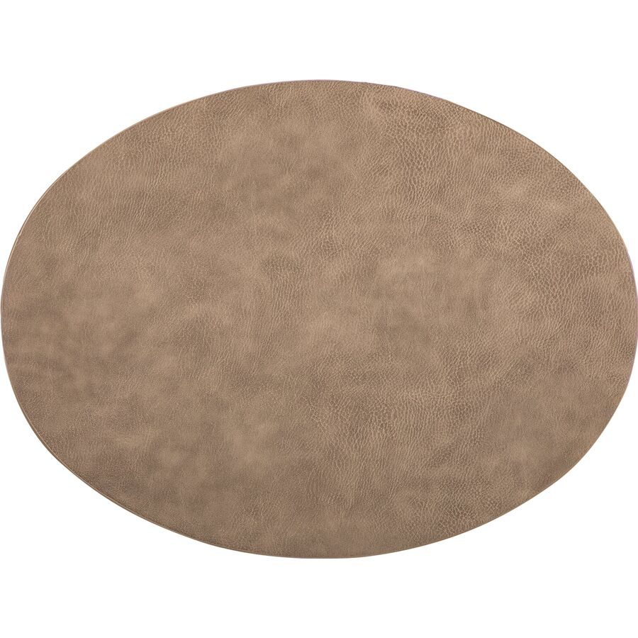 ZICZAC Tischset Troja Braun Kunstleder 33 x 45 cm - Tischset
