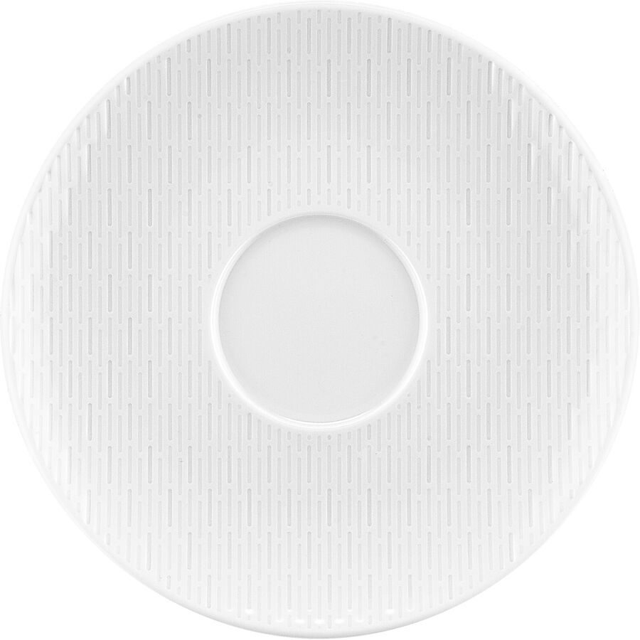 BAUSCHER Untertasse Scope Weiss Porzellan 1.9 cm - Untertasse