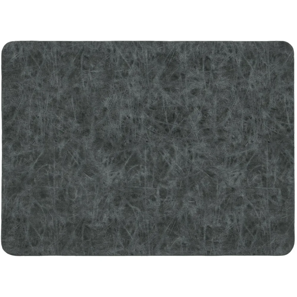 ZICZAC Tischset Truman Schwarz Kunstleder 33 x 45 cm - Tischset