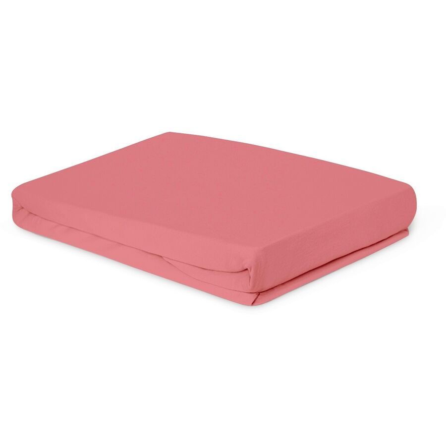 Fixleintuch Lia Rosa 90x200cm - Material: Baumwolle - Fixleintuch