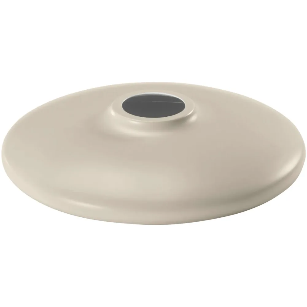 Lampenschirm Sira Beige Metall 25 cm 4.5 cm - Farbe: sand - Lampenschirm