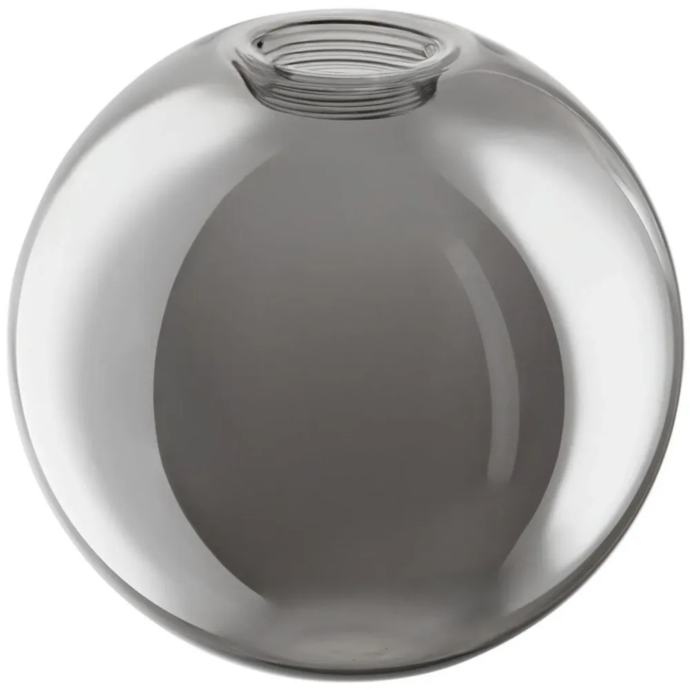 Lampenschirm Amelia Grau Glas 20 cm - Lampenschirm