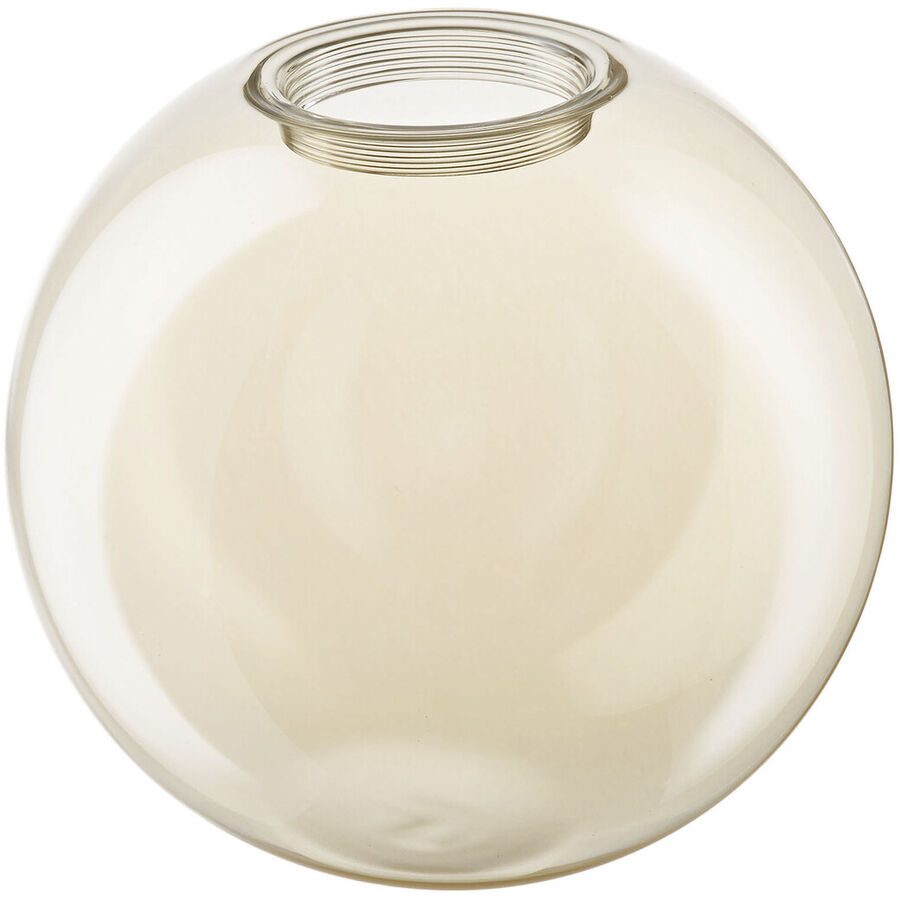 Lampenschirm Amelia Braun Glas 25 cm - Farbe: cognac - Lampenschirm