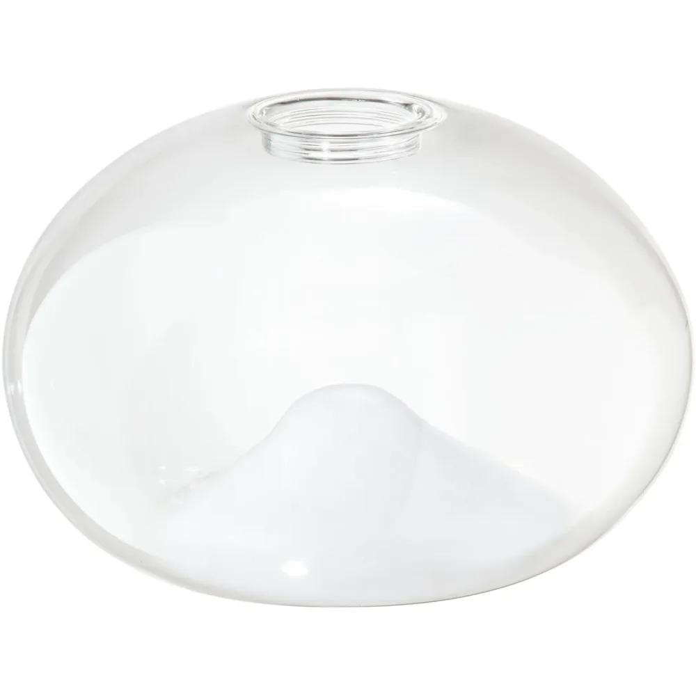 Lampenschirm Isa Transparent Glas 33 cm 20 cm - Lampenschirm
