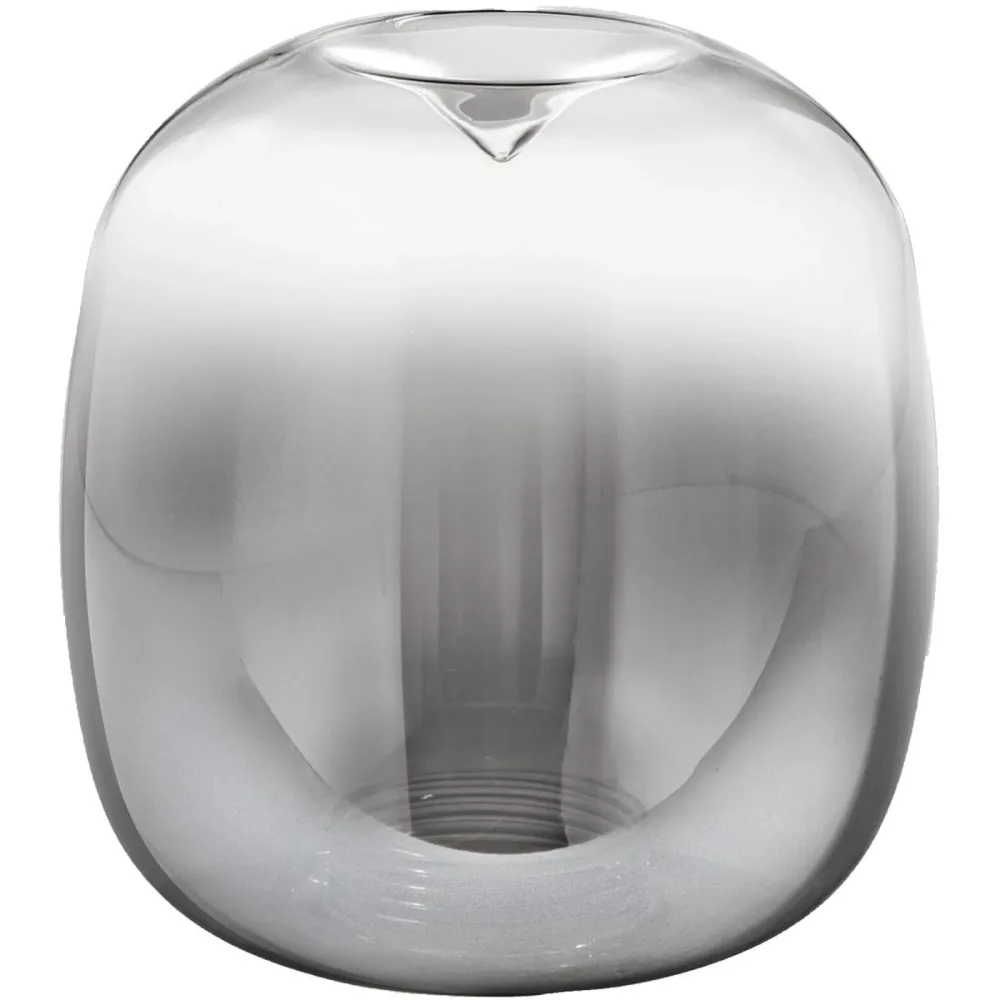 Lampenschirm Livia Grau Glas 24 cm 24 cm - Lampenschirm