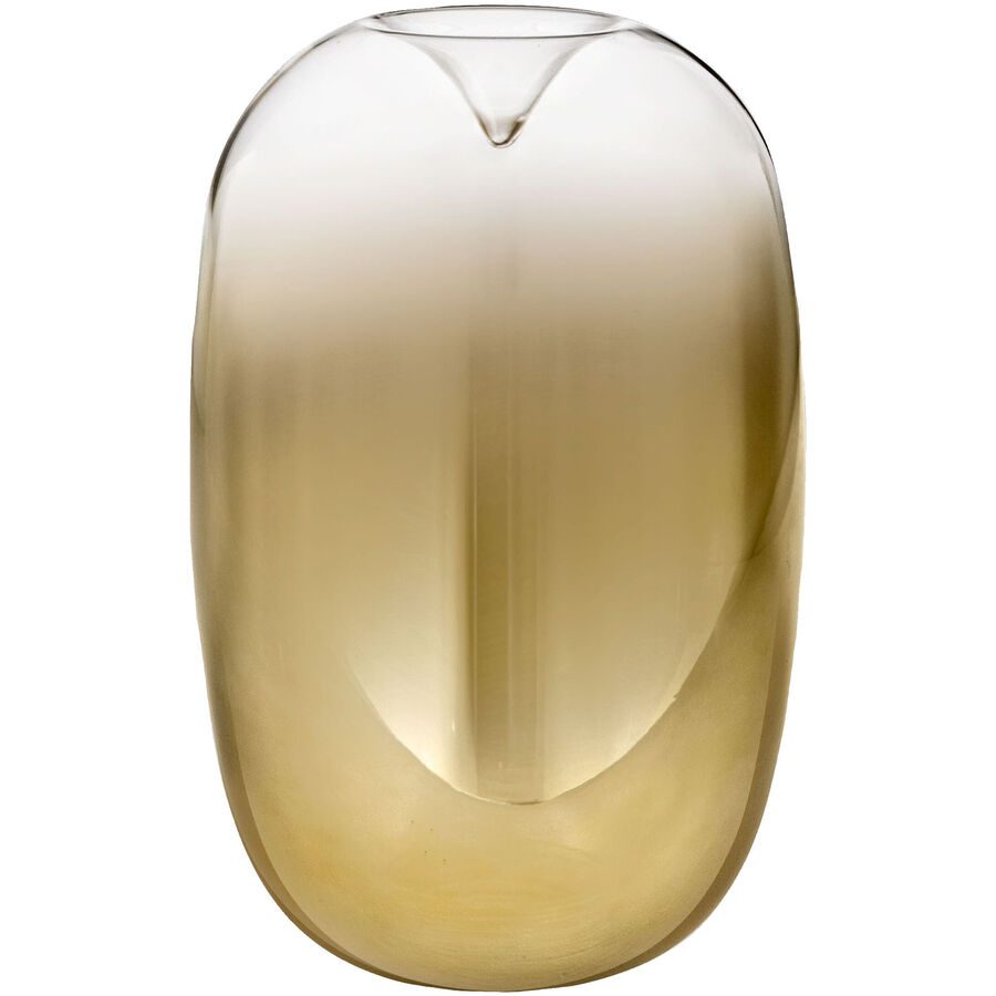 Lampenschirm Fiora Gold Glas 20 cm 28 cm - Lampenschirm