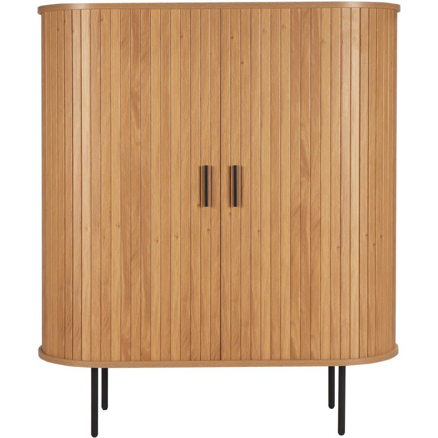 Kommode Junna Braun Kunstharz 100 cm 40 cm - Farbe: natur - Material: Melamin - Kommode