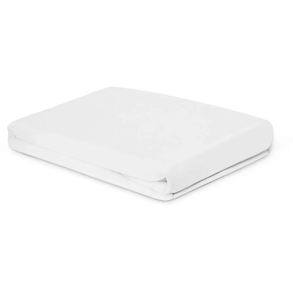 Fixleintuch Pia Weiss Baumwolle B 180 cm - Material: 100% Bio-Baumwolle - Fixleintuch