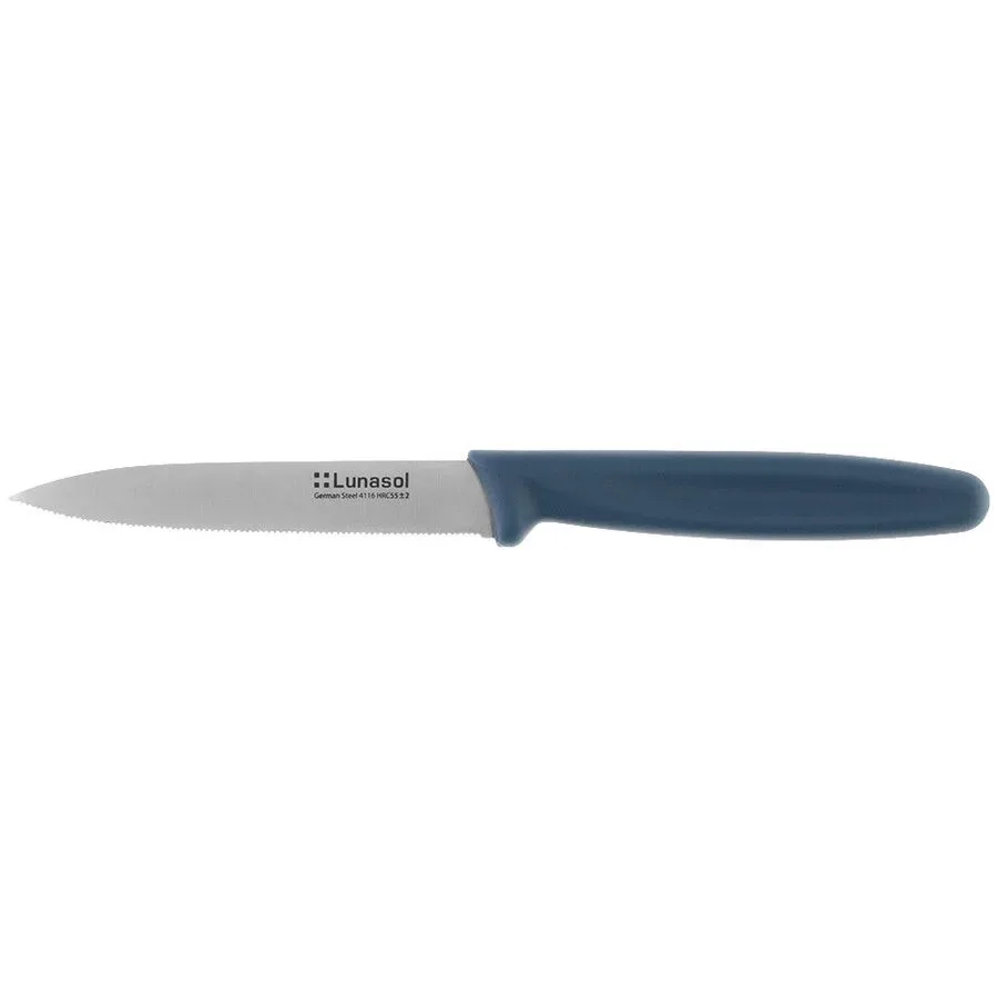 Sola Messer Master Grau/Blau Stahl/Kunststoff - Farbe: Chrom/Blau - Messer