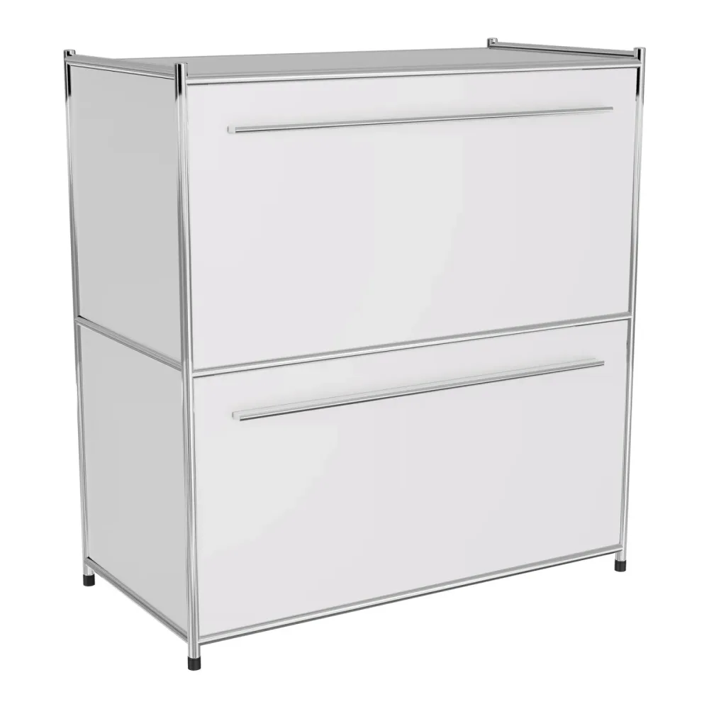 Cubo Weiss Metall