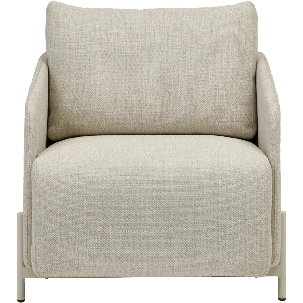 Loungesessel Cala beige Polyester B 75 T 81 cm - Loungesessel