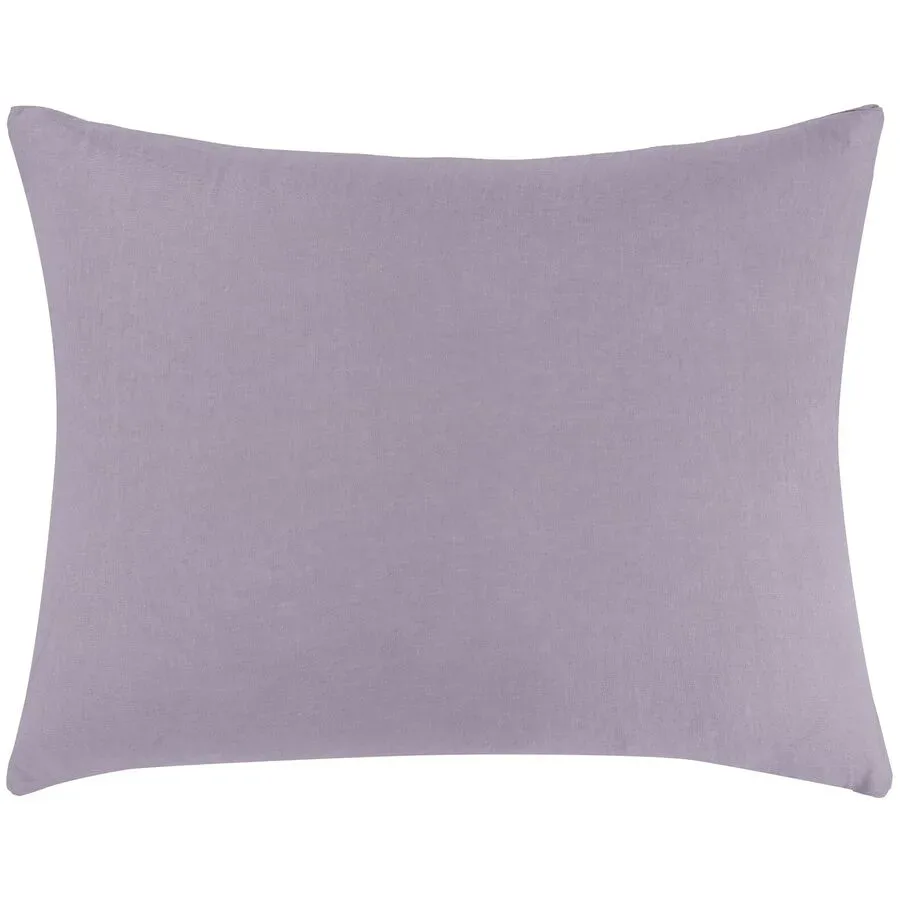 Kissenbezug Leana Lila Leinen 65 cm 100 cm - Material: 100% Leinen - Kissenbezug