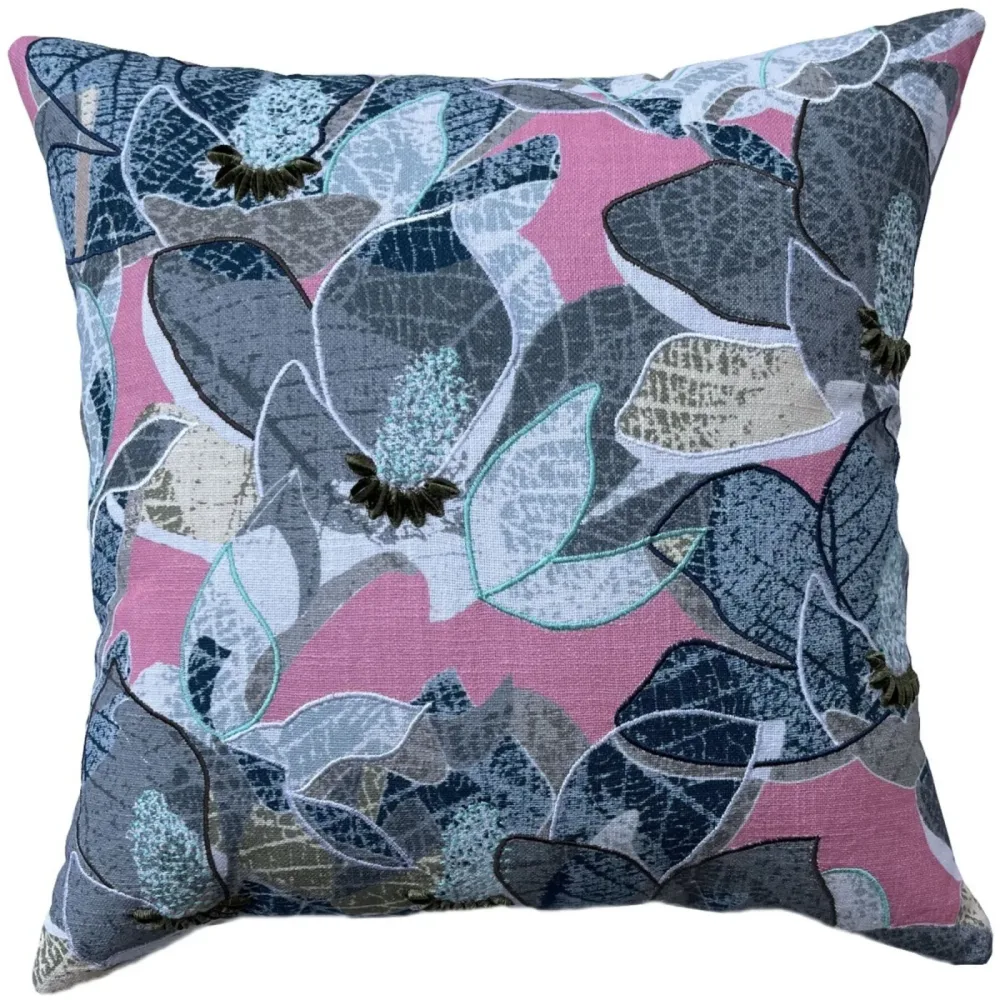 Zierkissen B26 Debra 45x45cm blau - Farbe: bunt - Material: Polyester - Zierkissen