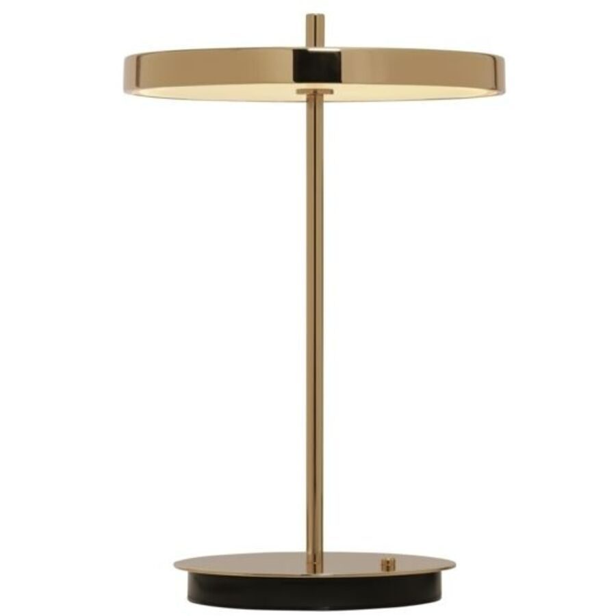 UMAGE Tischlampe Asteria Gold Aluminium/Stahl 20 cm 20 cm - LED - Lichtfarbe: Warmweiss - Tischlampe- LED Energiesparlampe