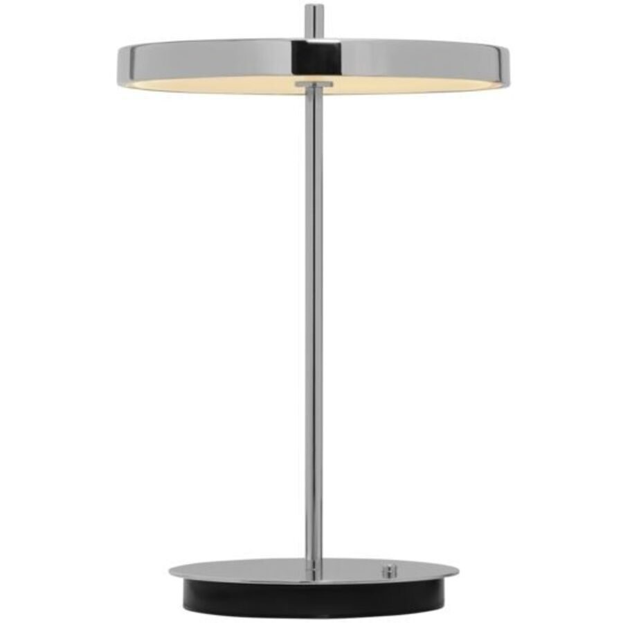 UMAGE Tischlampe Asteria Grau Aluminium/Stahl 20 cm 20 cm - LED - Lichtfarbe: Warmweiss - Tischlampe- LED Energiesparlampe