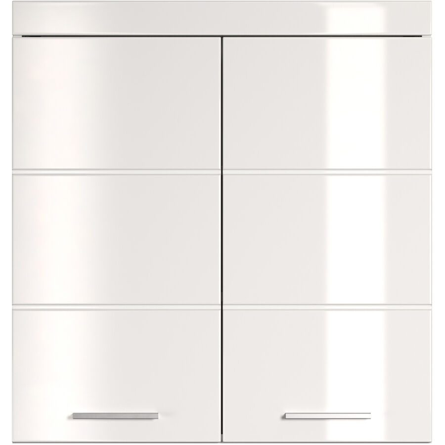 Hängeschrank Clairo Weiss Holz 73 cm 23 cm 77 cm - Material: Holzwerkstoff - Hängeschrank