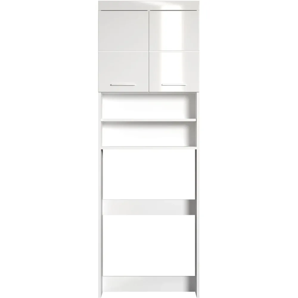 Badmöbel Clairo Weiss Holz 63 cm 24 cm 187 cm - Material: Holzwerkstoff - Badmöbel