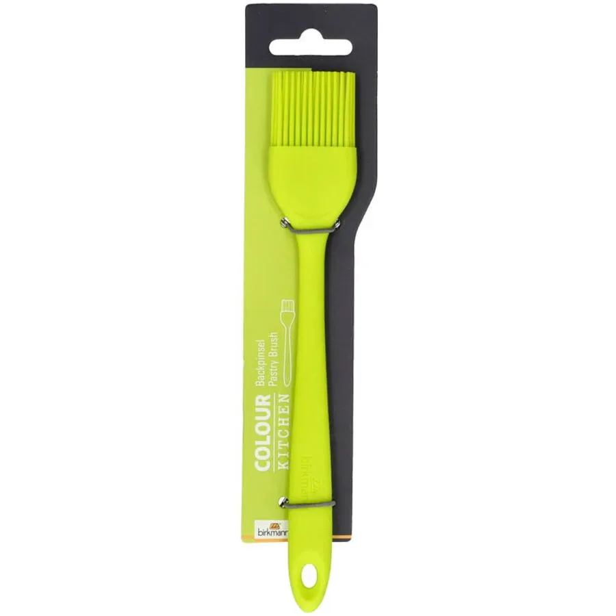 Birkmann Backpinsel Bake Grün Silikon 21 cm - Farbe: limone - Backpinsel