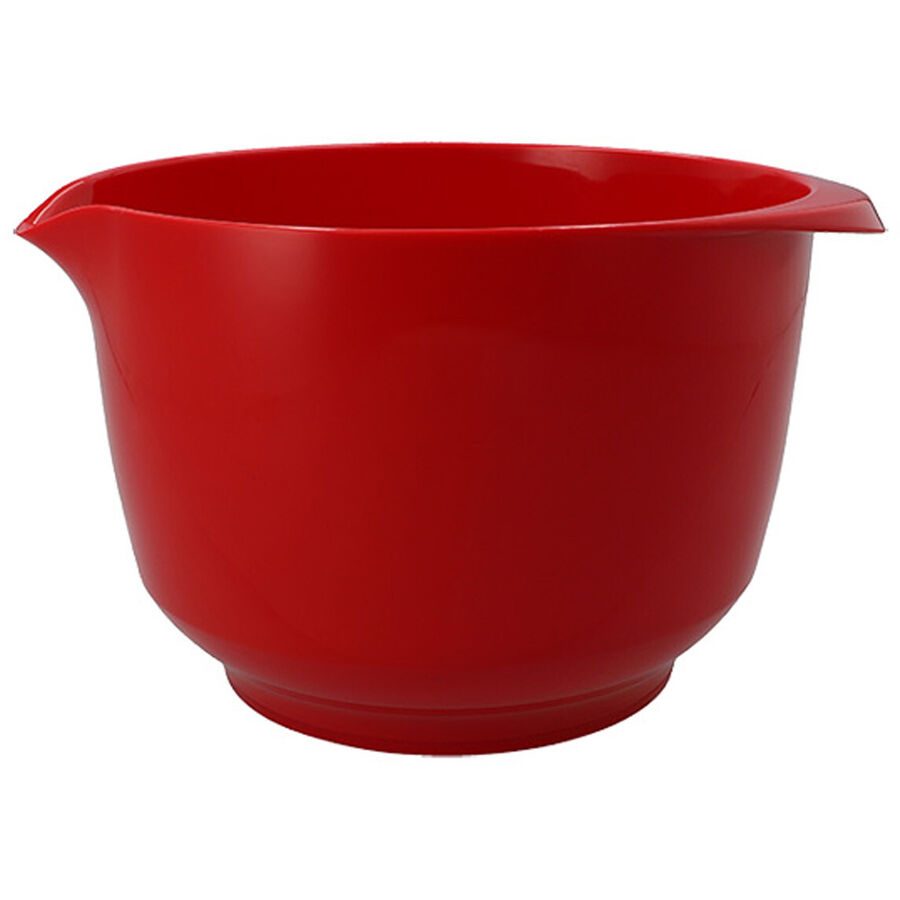 Birkmann Rührschüssel Bake Rot Blech 24 cm - Farbe: cherry - Material: Weissblech - Rührschüssel