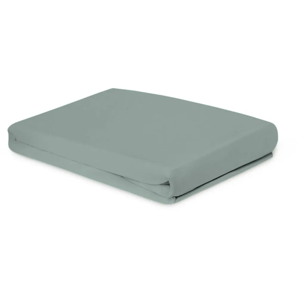 Esprit Fixleintuch Mila Weiss Baumwolle 140 cm - Material: Bio-Baumwolle - Fixleintuch