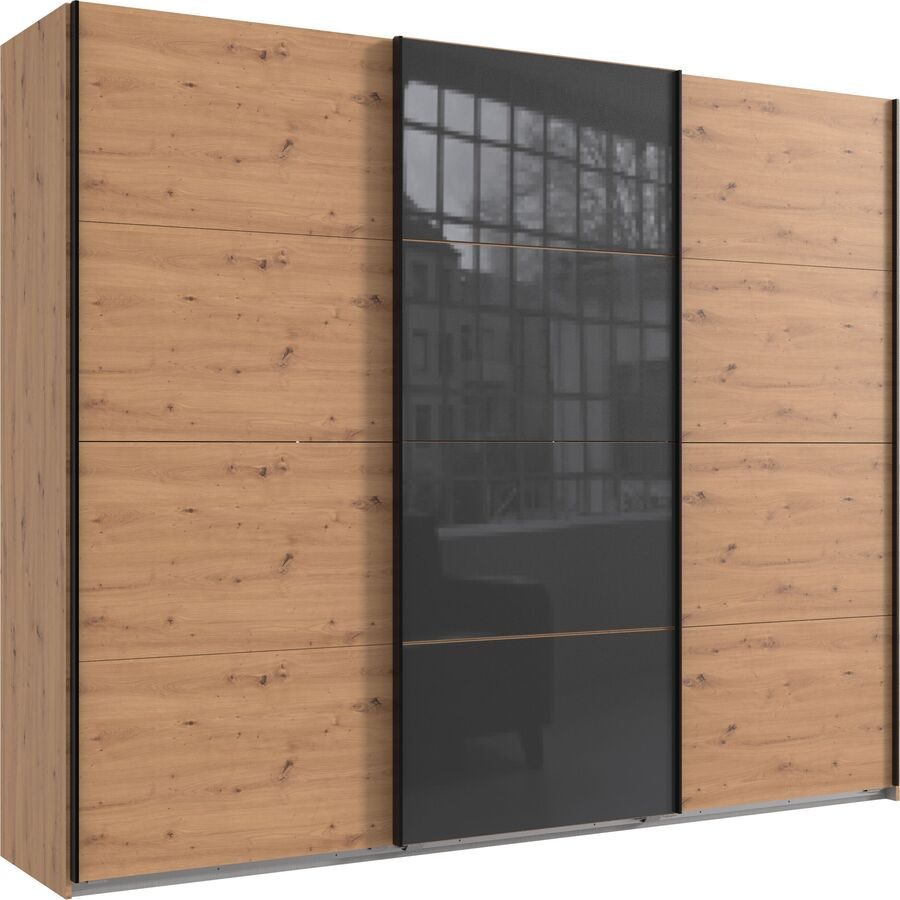 Kleiderschrank Neord Braun Holz 270 cm 64 cm 236 cm - Farbe: Eiche Nachbildung - Material: Holzwerkstoff - Kleiderschrank