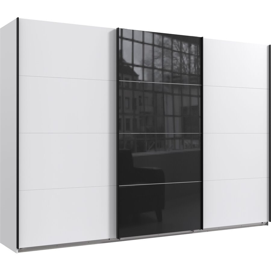 Kleiderschrank Neord Weiss Holz 313 cm 64 cm 236 cm - Material: Holzwerkstoff - Kleiderschrank