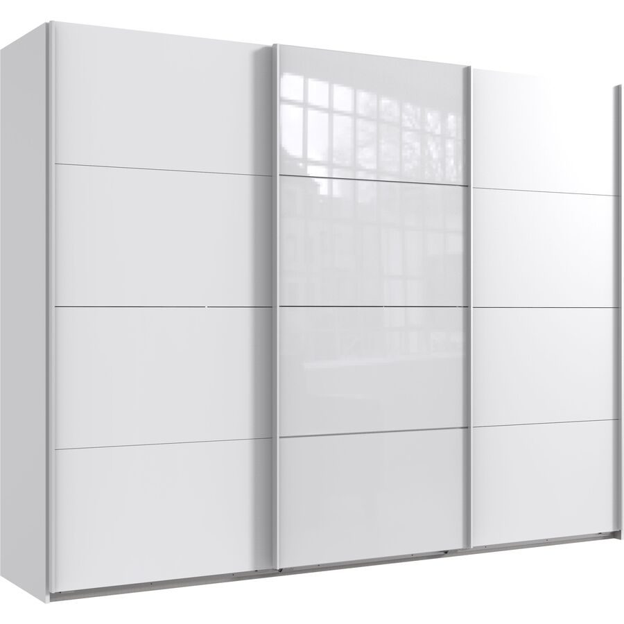 Kleiderschrank Neord Weiss Holz 270 cm 64 cm 208 cm - Material: Holzwerkstoff - Kleiderschrank