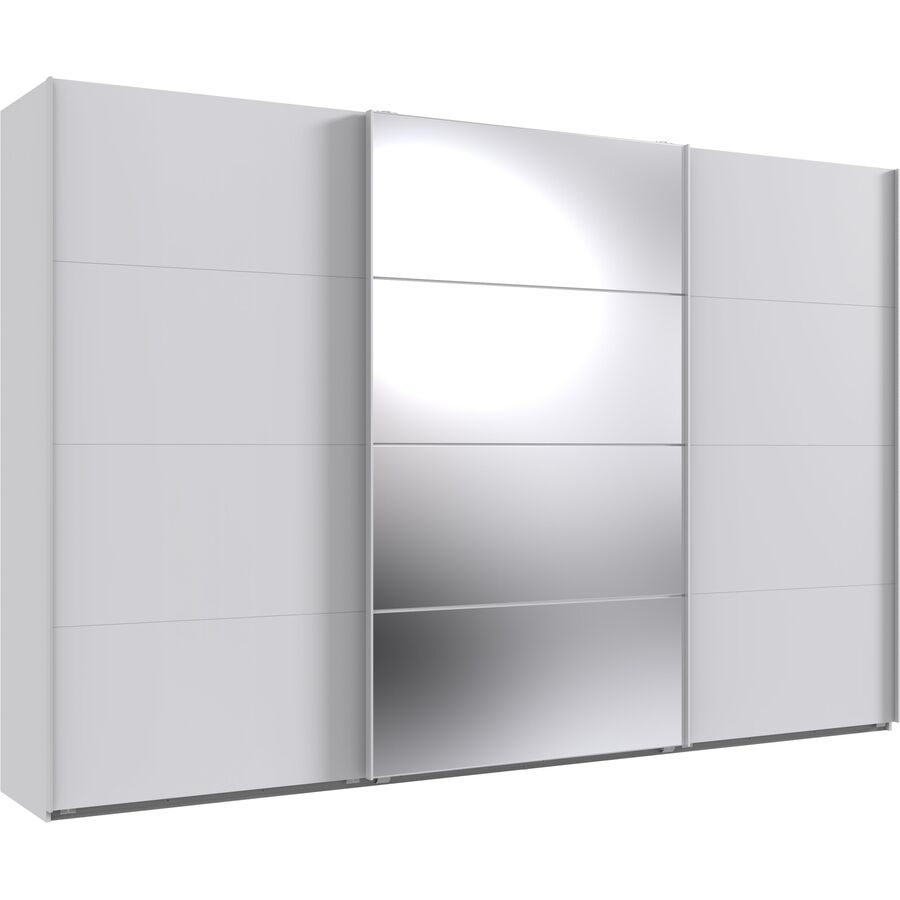 Kleiderschrank Neord Weiss Holz 360 cm 64 cm 236 cm - Material: Holzwerkstoff - Kleiderschrank