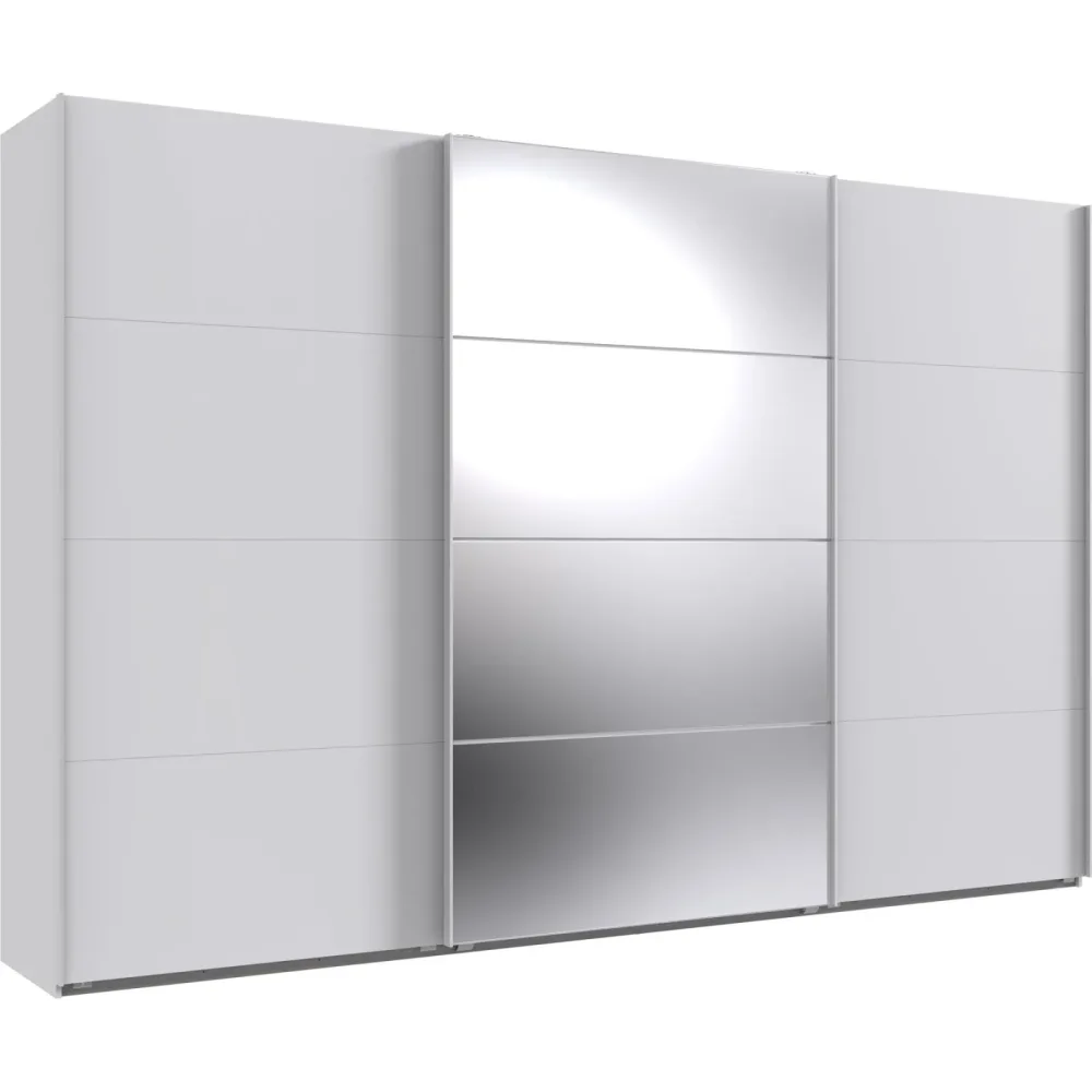 Kleiderschrank Neord Weiss Holz 360 cm 64 cm 236 cm - Material: Holzwerkstoff - Kleiderschrank