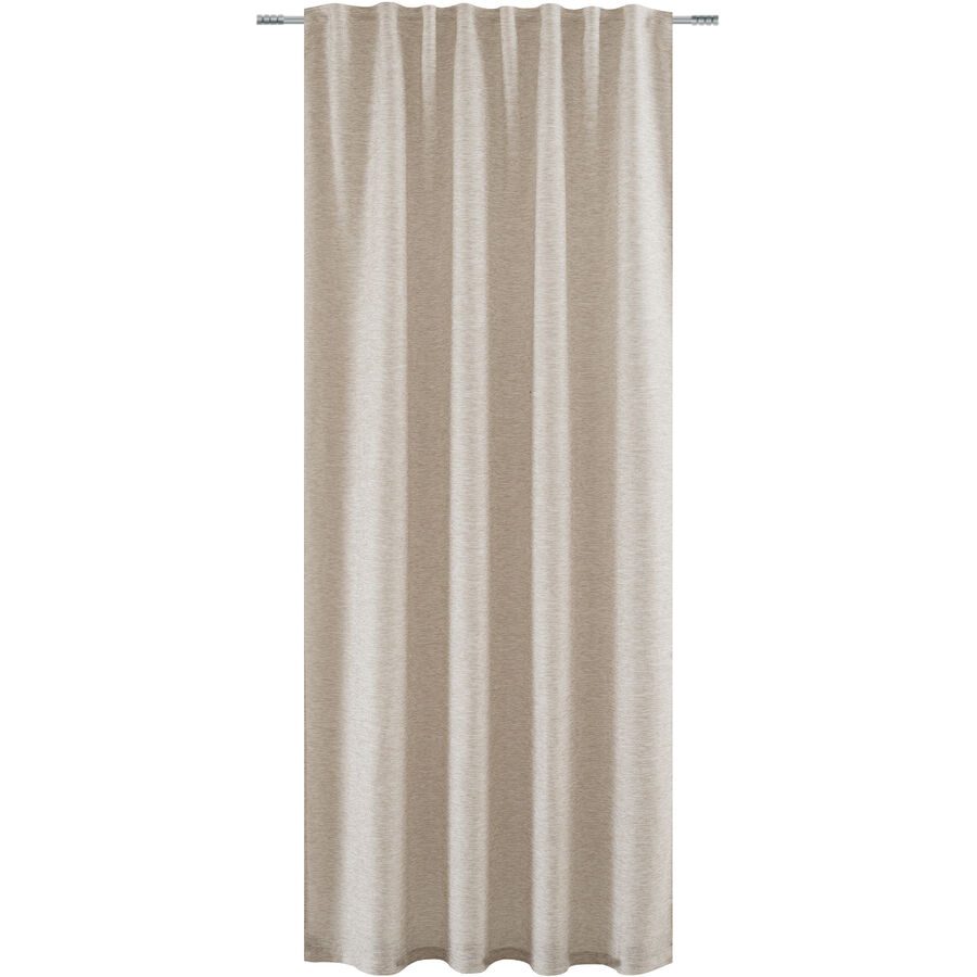 Fertigvorhang Adele 135x260cm taupe - Material: 100% Polyester - Vorhang