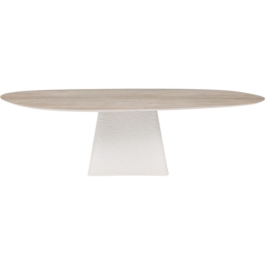 Esstisch Willisau Viola Keramik 260 cm - Farbe: Weiss - Tisch