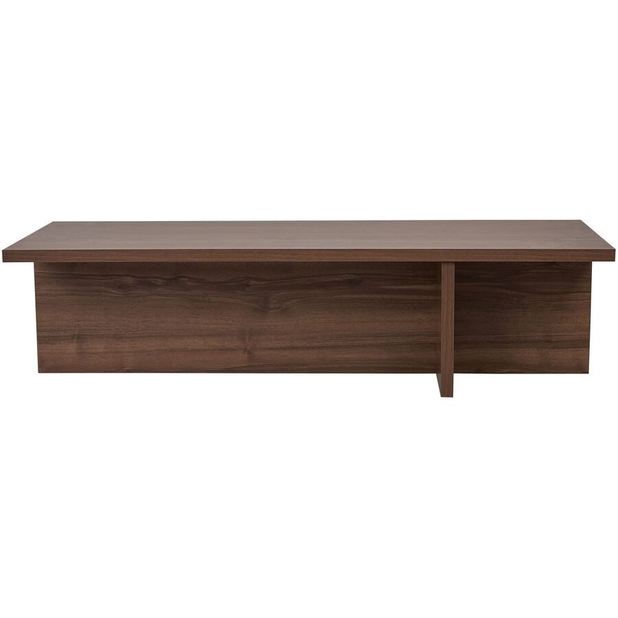 Salontisch Georis Braun Holz 120 cm - Farbe: Walnuss - Material: Holzwerkstoff - Salontisch
